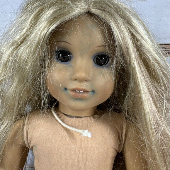 American Girl Doll Julie Albright Long Blonde Hair Brown Eyes 18 Inch 2013 - Picture 2 of 5